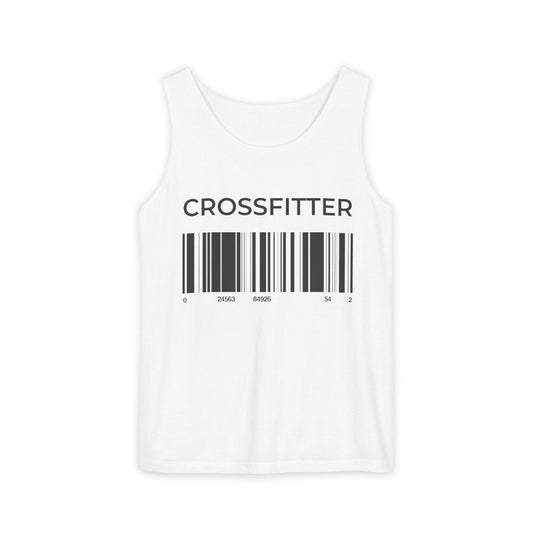 Crossfitter Barcode Tank Top — Fitness Workout Gym Tank