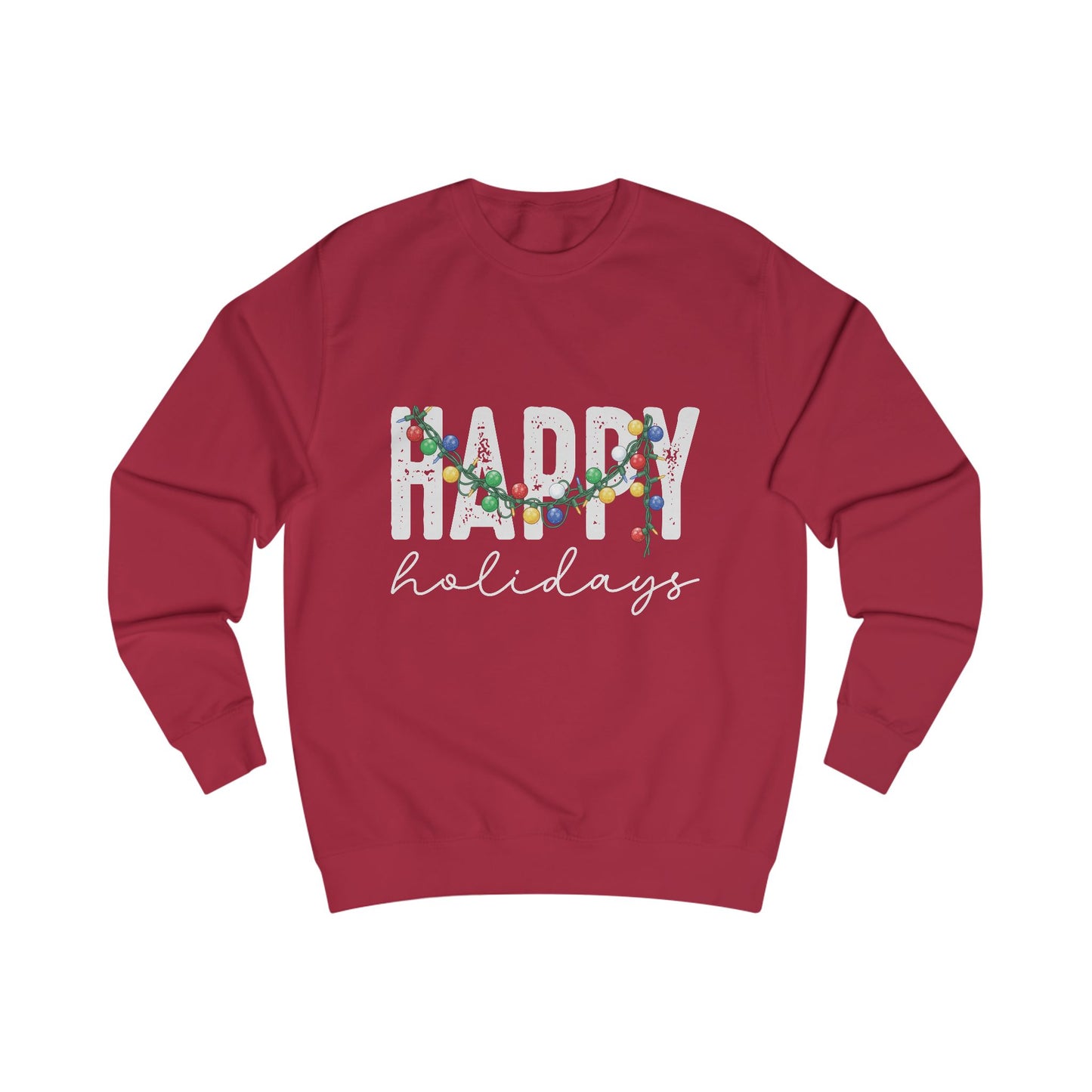 Happy Holidays Sweatshirt – Festive Christmas Crewneck