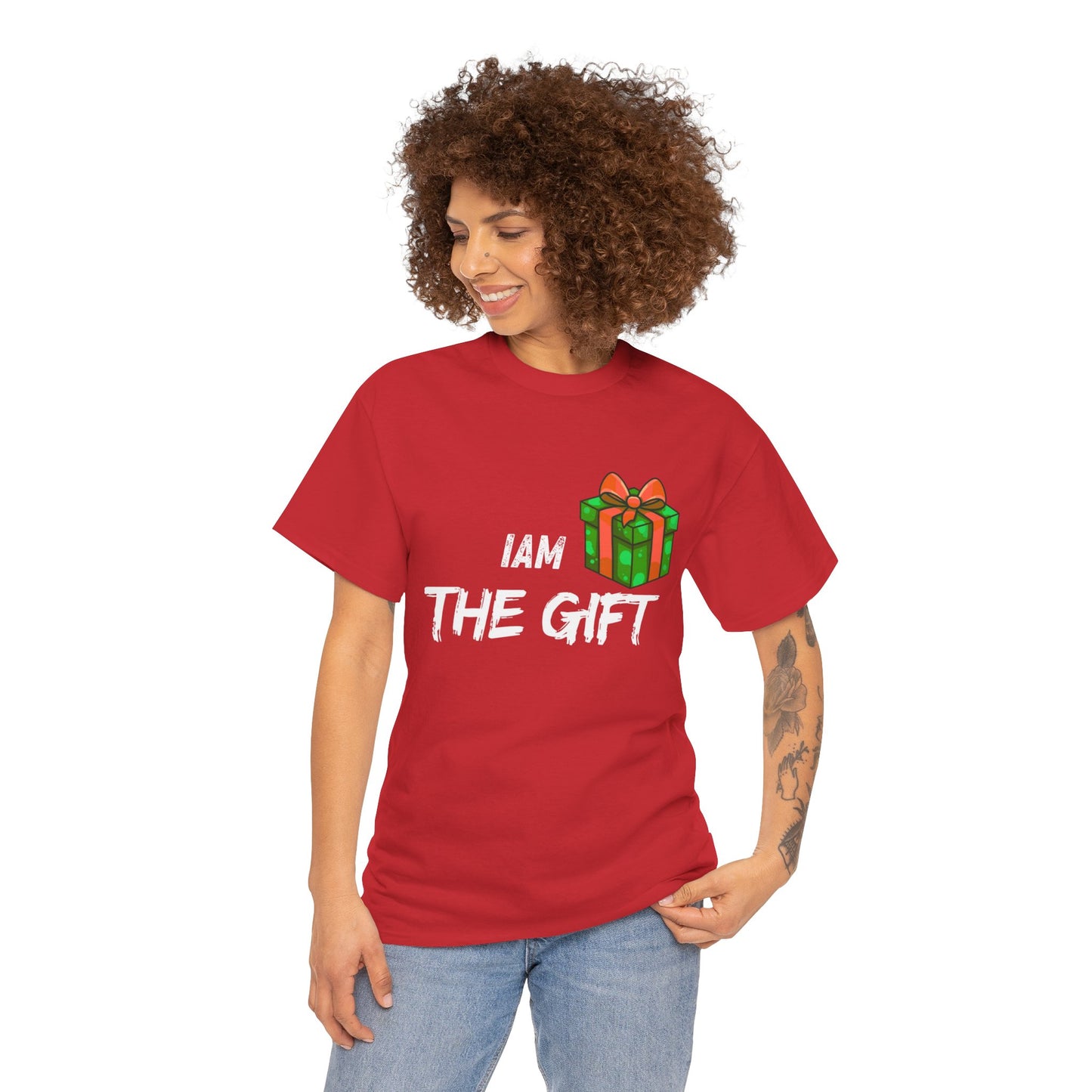 I Am The Gift T-Shirt — Funny Holiday Present Graphic Tee