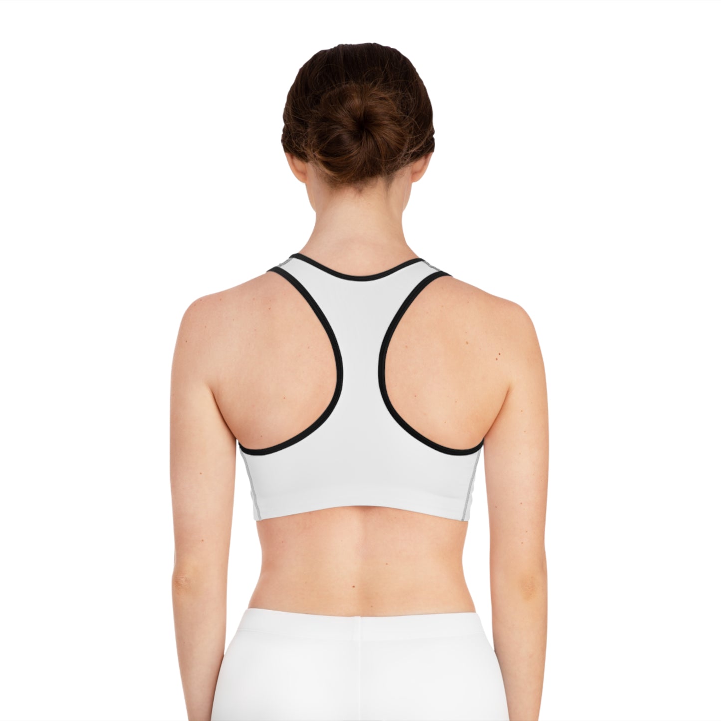 Running Is Cheaper Than Therapy Sports Bra — Motivational Racerback Activewear
