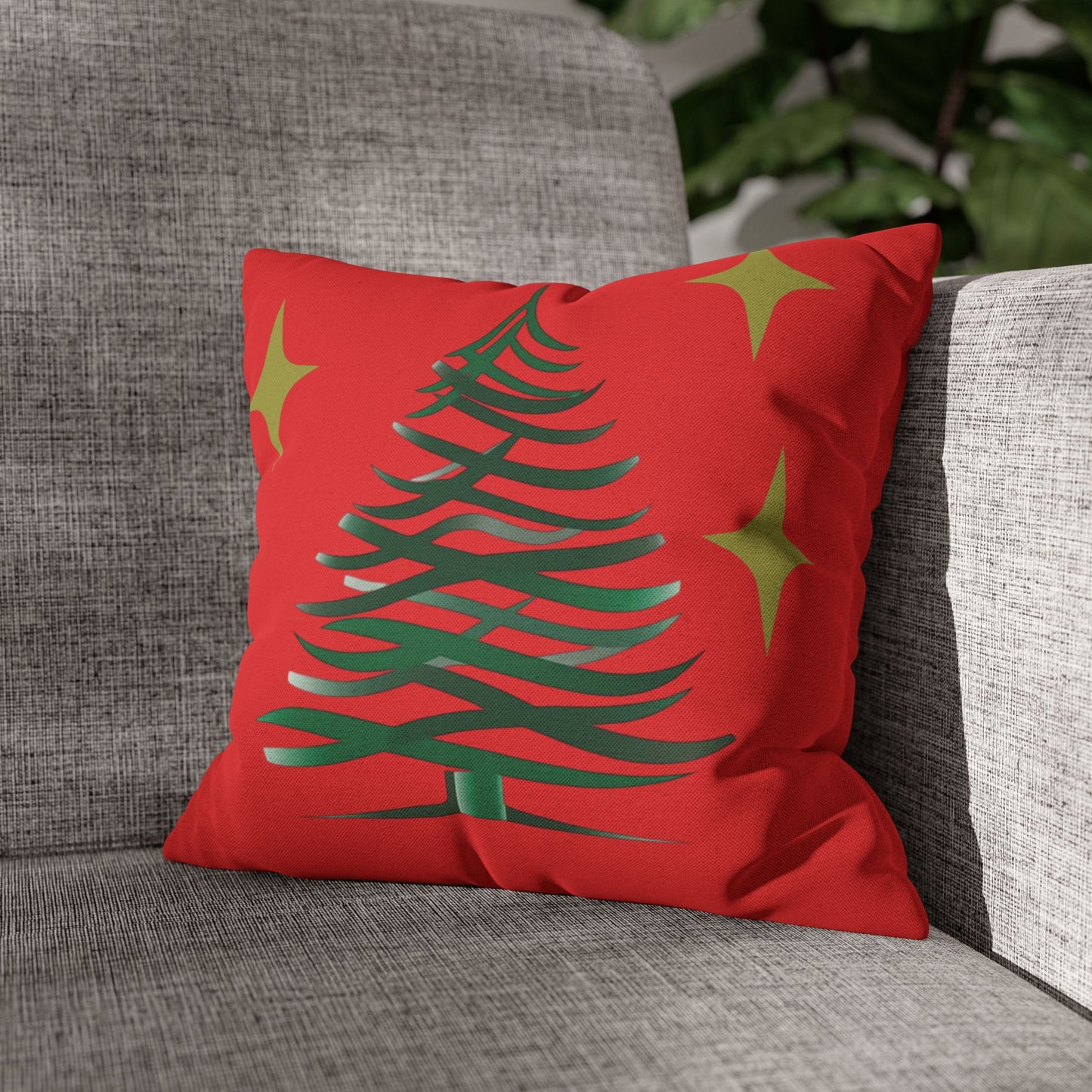Christmas Gnome Decorative Pillowcase