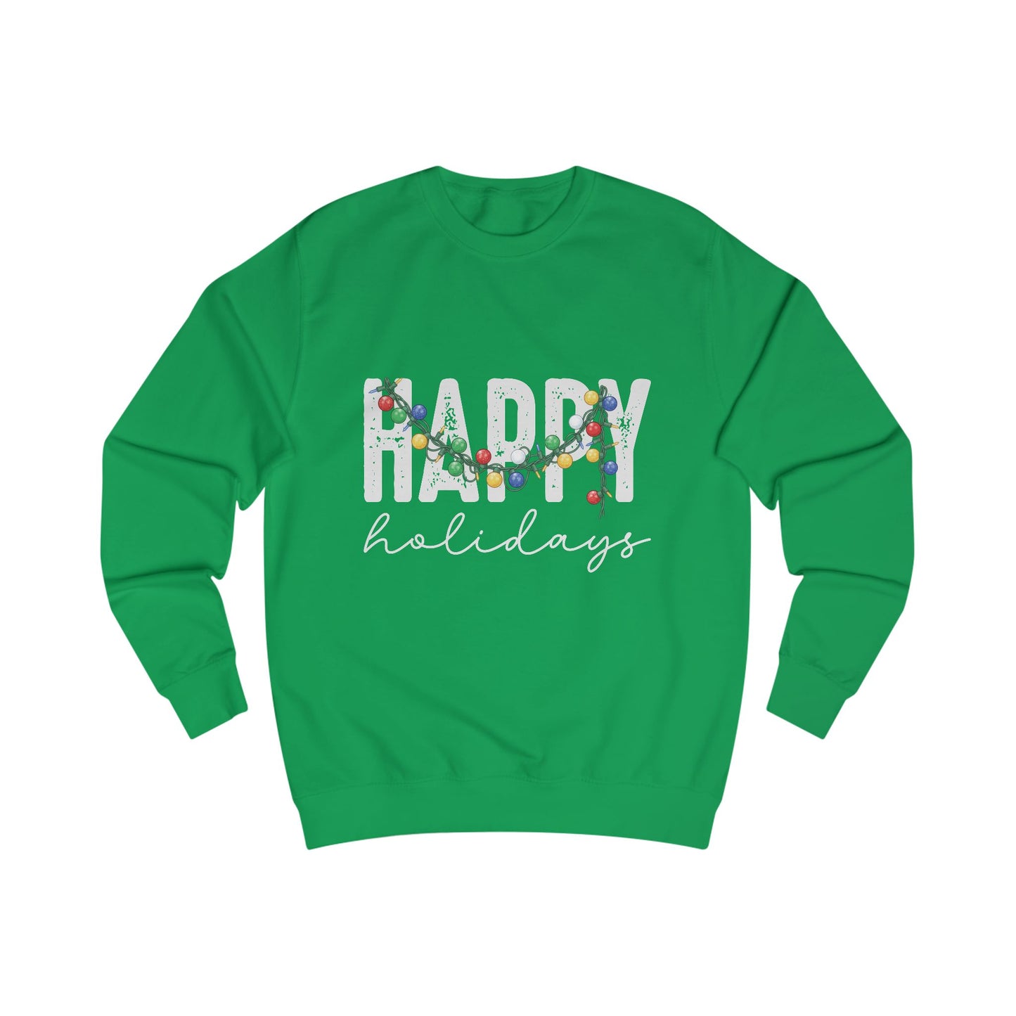Happy Holidays Sweatshirt – Festive Christmas Crewneck