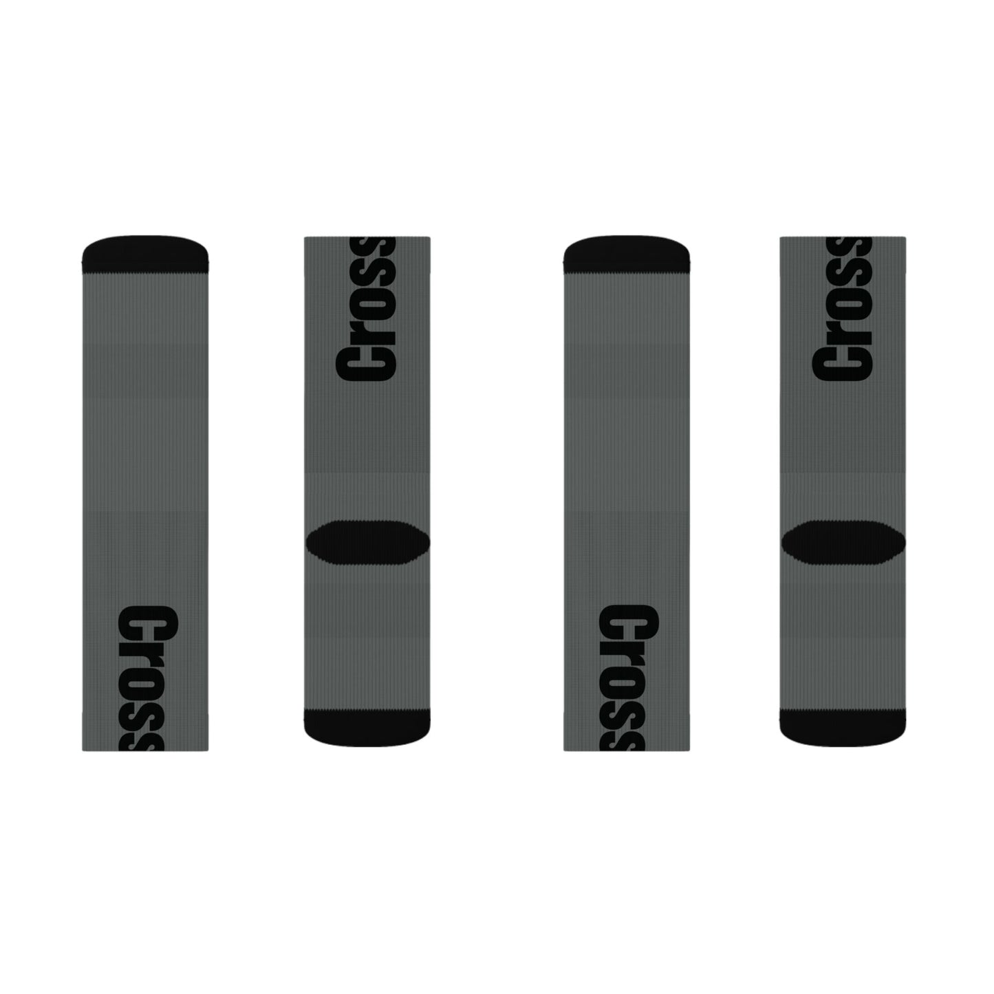 CrossFit Performance Sublimation Socks — Green Athletic Crew Socks